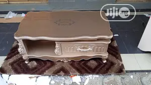 Royal Gold Center Table Nd Tv Set