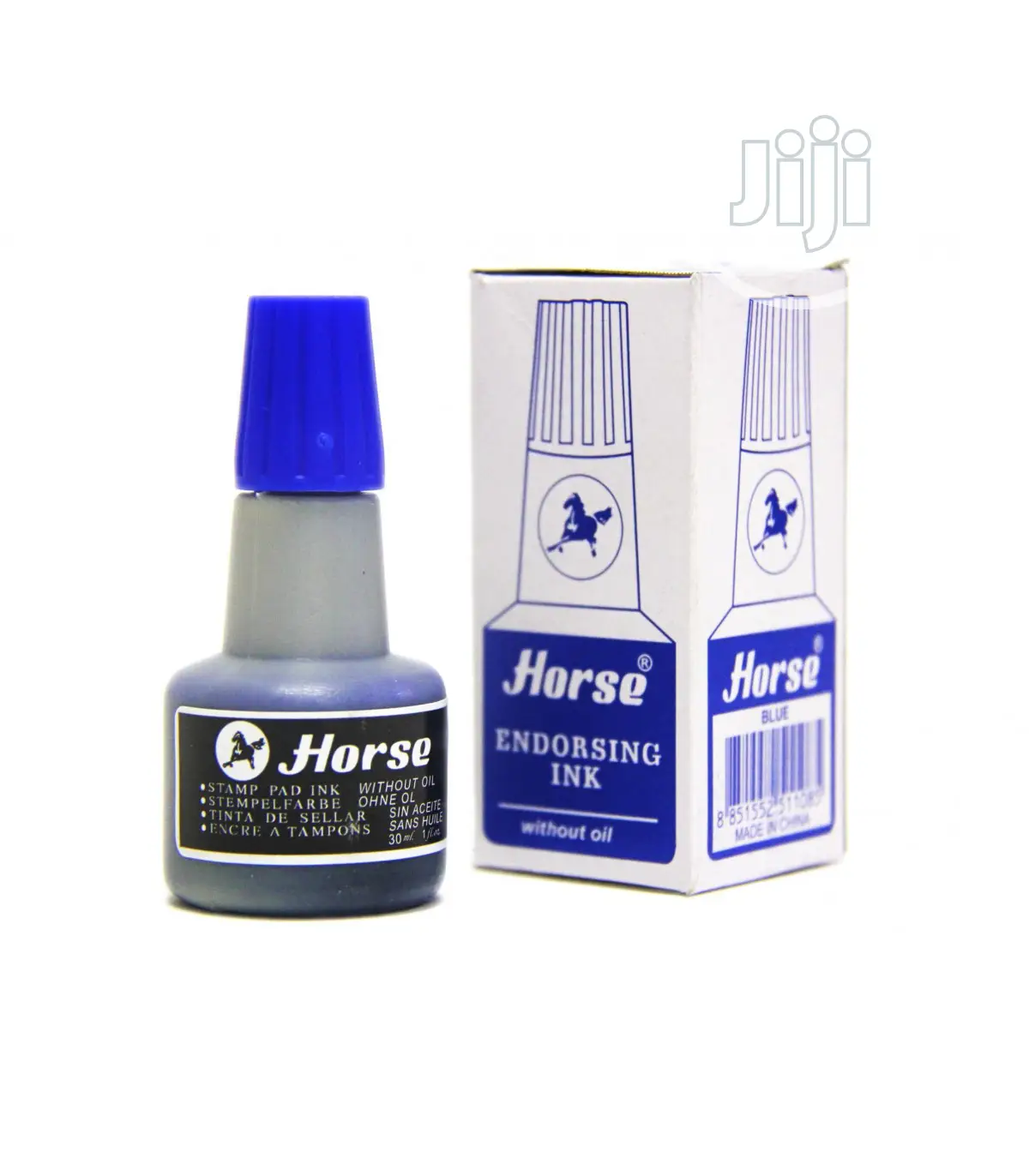 12PCS Blue Color Metal Stamp Ink 30ml Endorsing Oil Ink Sta - Lawal ...