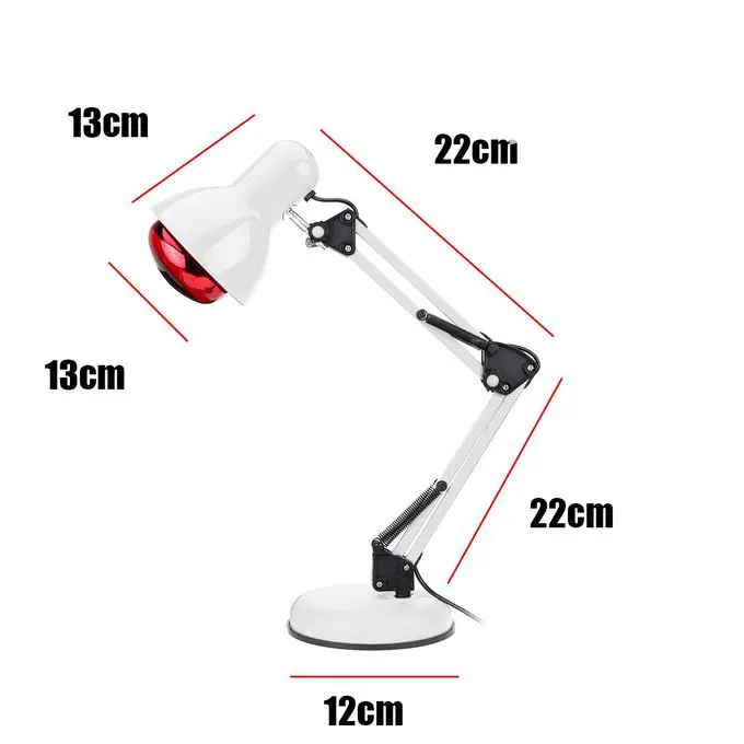 Infrared Ray Therapy Heat Lamp Physiotherapy Relief Health