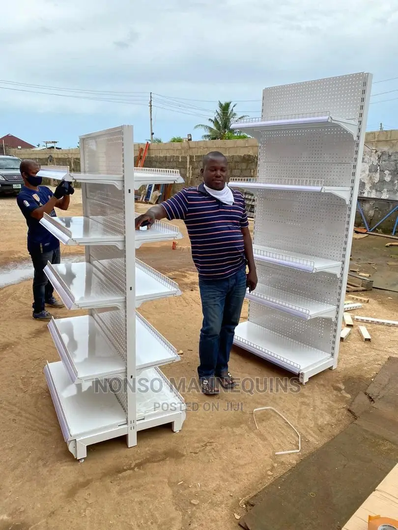 5.8feets Height Double Sided Shelves