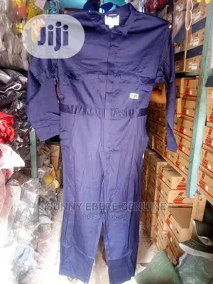 Original Work Wear Coverall Non Reflector Blue Authentic Cov