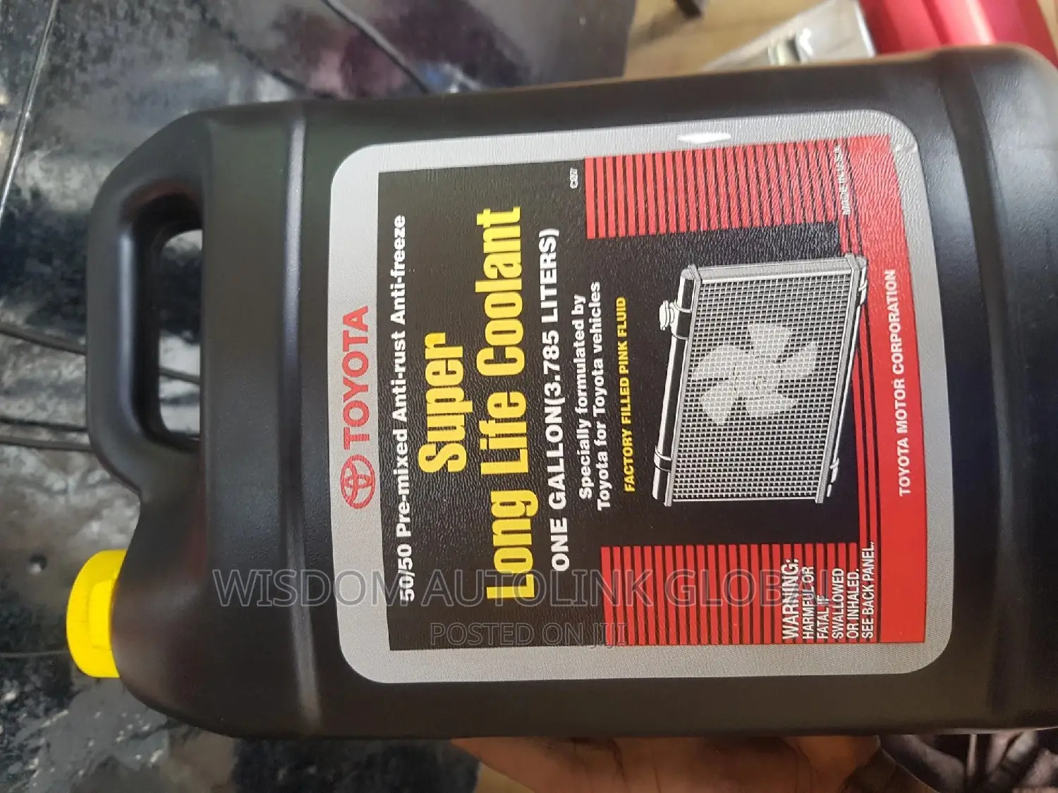 Toyota Genuine Super Longlasting Radiator Coolant 4litres in Mushin
