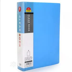 A5 30 Pages Plastic File List Booklet Insert Folder School