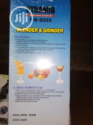 Pyramid Electric Blender With Grinder