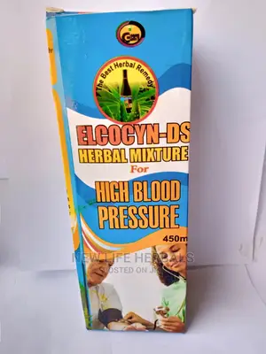ELCOCYN DS HERBAL MIXTURE for High Blood Pressure.