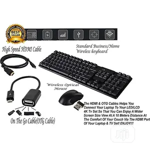 2.4ghz Wireless Keyboard Mouse