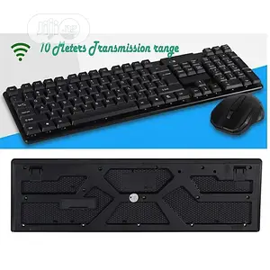 Wireless Optical Mouse Keyboard
