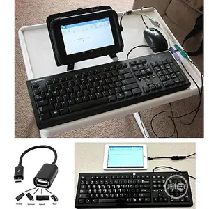 Waterproof Keyboard Mouse HDMI OTG for PC iPad Smart Phone