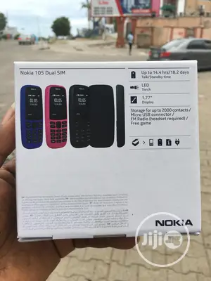 New Nokia 105 Blue