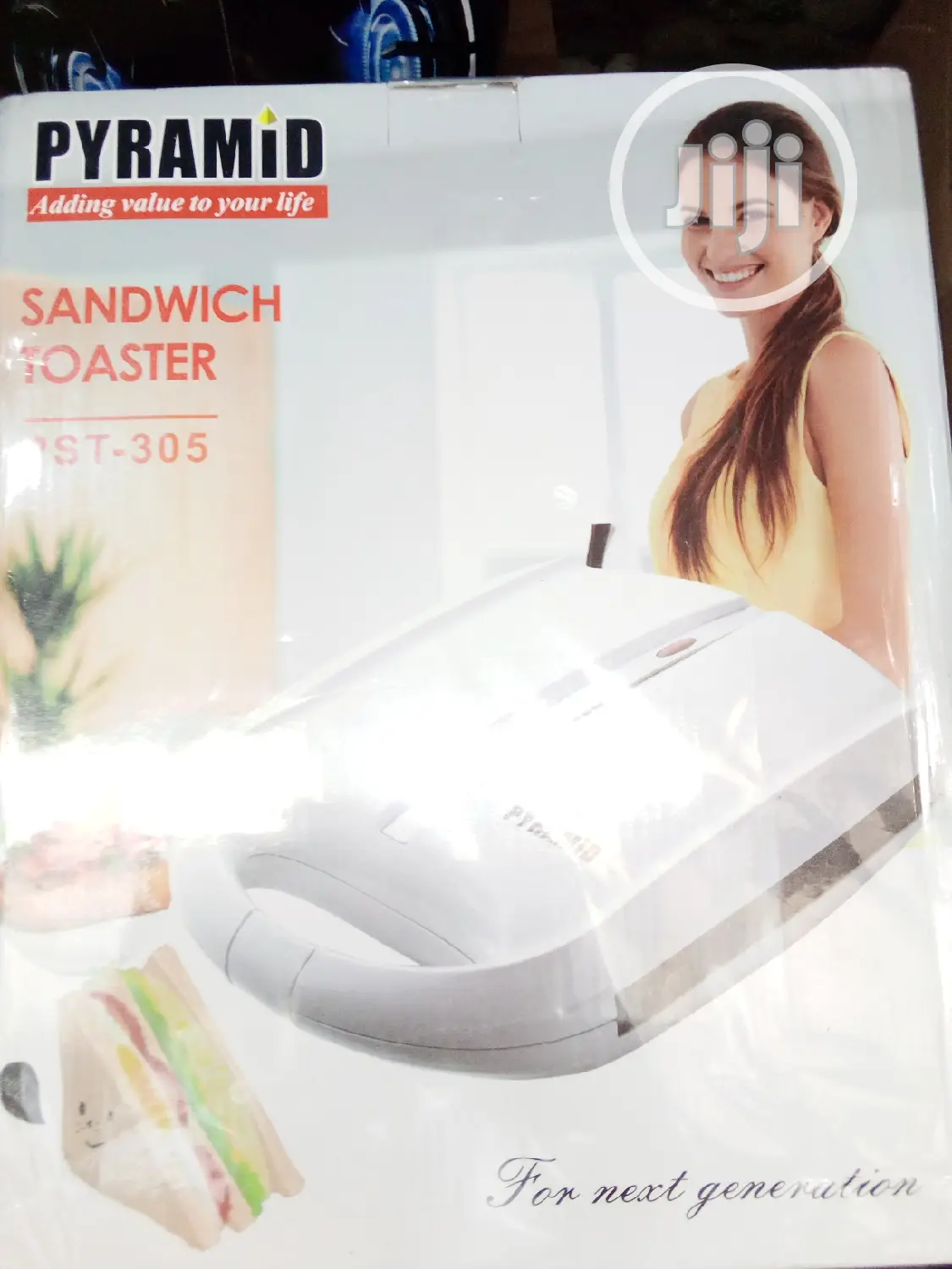 4 Slices Pyramid Sandwich Makers