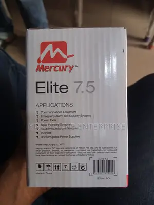 Mercury Ups Battery 12v 7.5AH