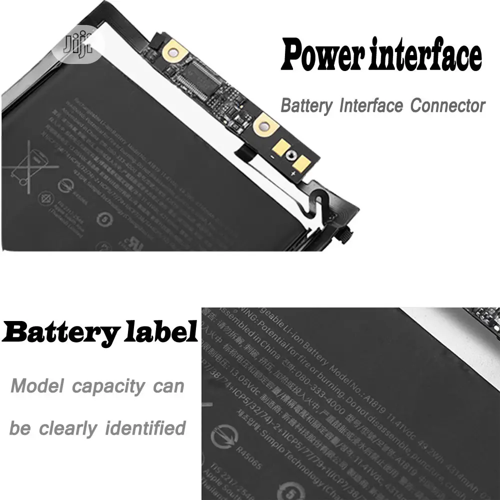 Macbook Pro 13′′ A1706 Touchbar EMC 3071 2017 Battery