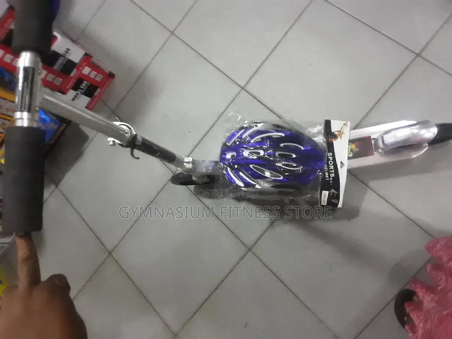 Children's Scooter With Helment