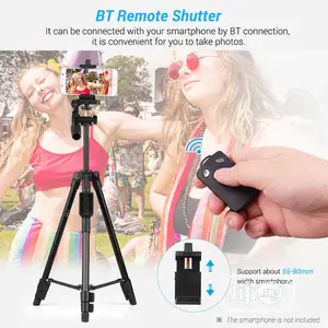 47-Inch Lightweight Portable Travel Camera Tripod Stand