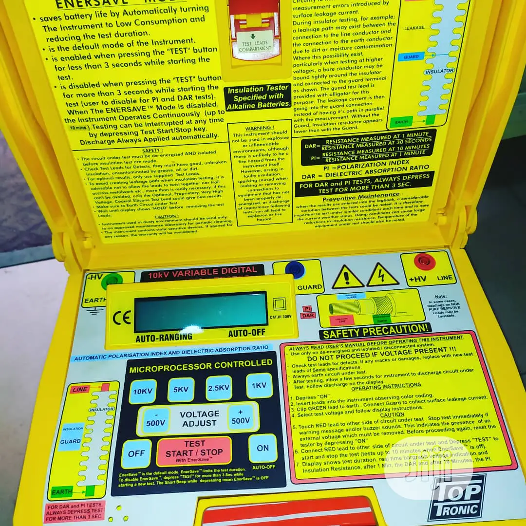 Toptronic 10kv Insulation Tester