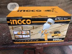 (Ingco)Spraying Gun 600cc Up Cup Plastic Head