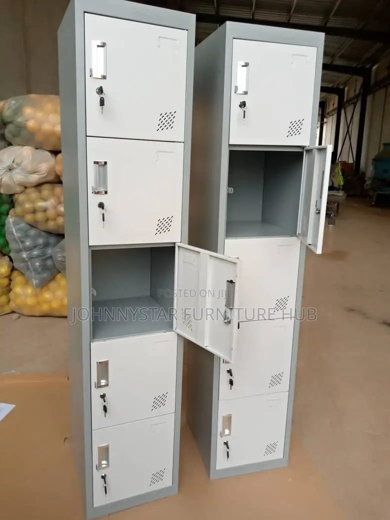 Metal Single Workers Lockers by 5 Lockers
