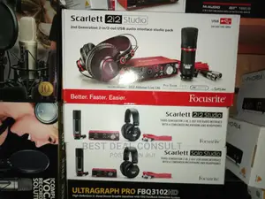 Scarlett Focusrite Studio Sound Card