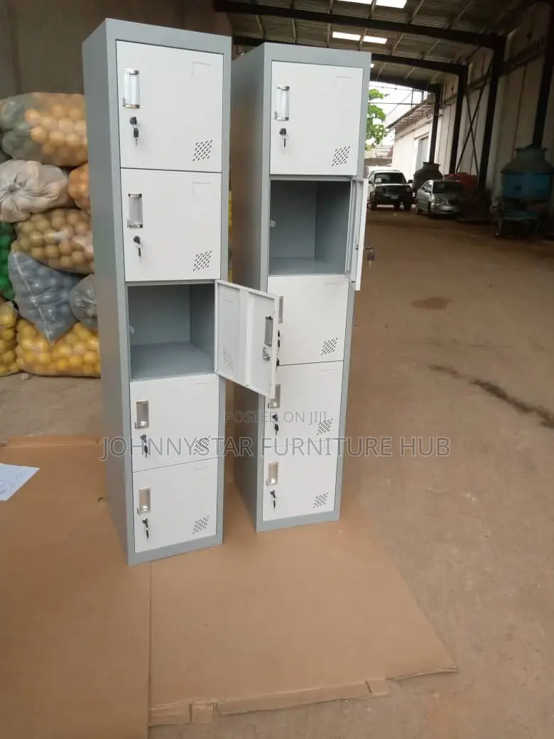 Metal Single Workers Lockers by 5 Lockers