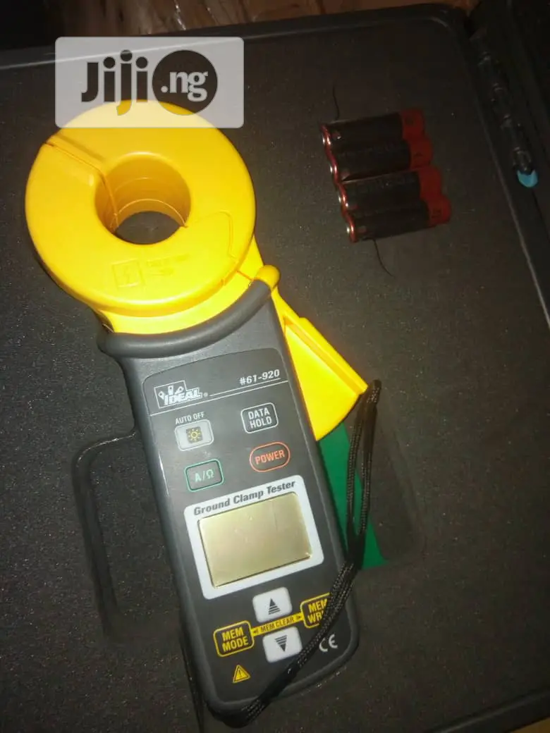 Ideal Digital Earth Resistance Clamp Tester