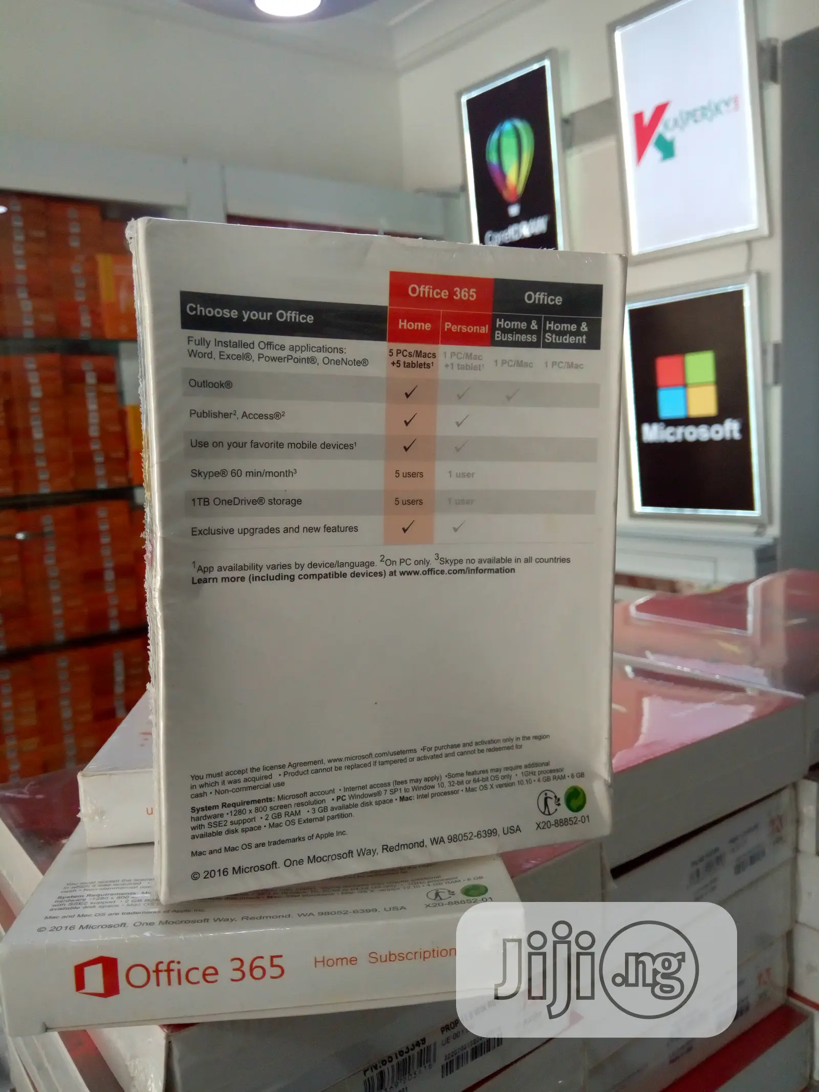 Microsoft Office 365 Home | 5 Devices | 1 Year |