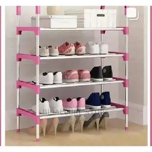 Stainless 4 Tier Shoe Rack