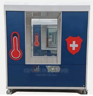 Automatic Temperature Measurement And Disinfection Channel