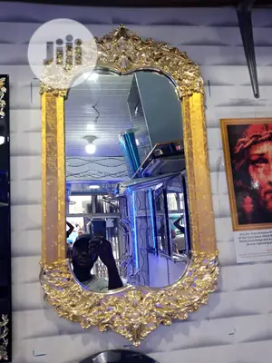 Bathroom Mirror Royal Gold