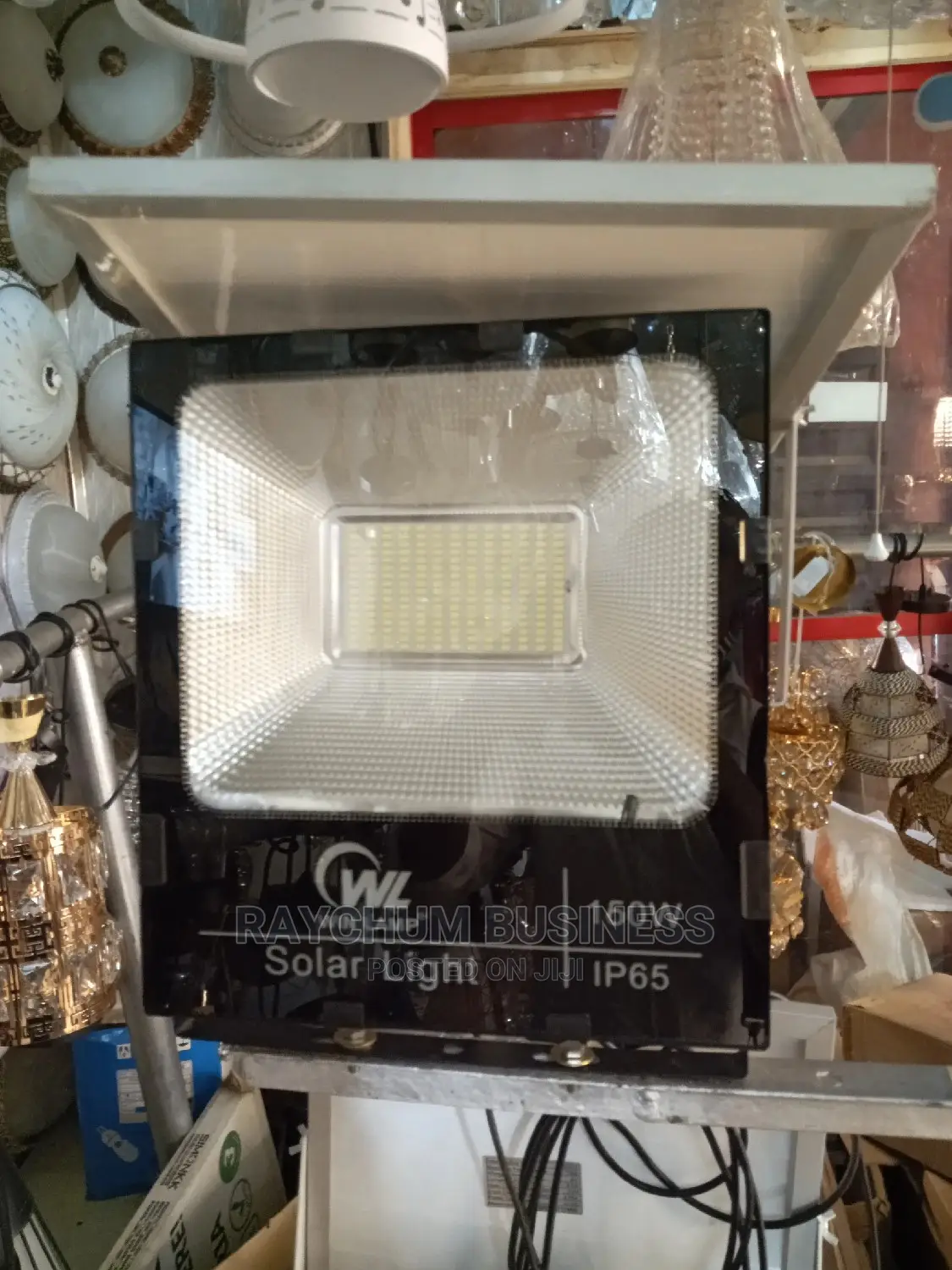 All In One Flood Light With Panel 150wats