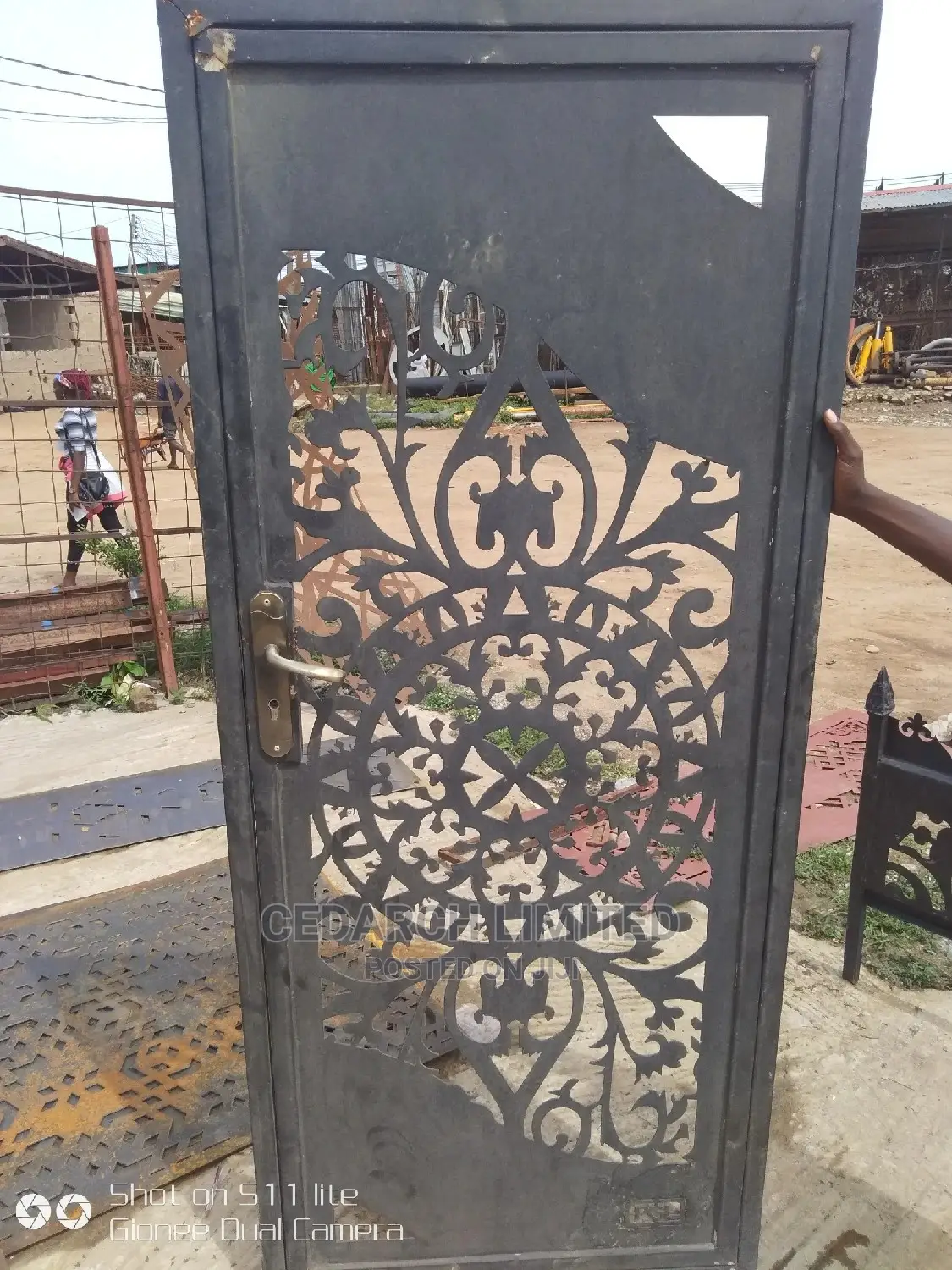 Decorative Laser Cut Doors