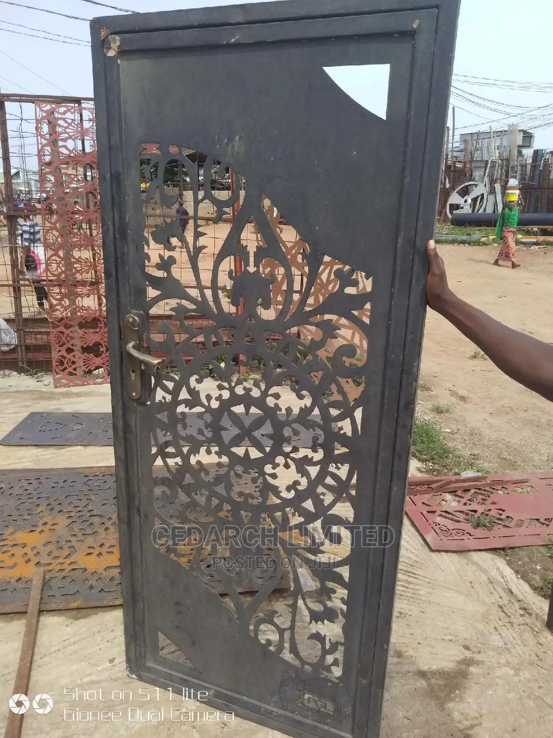Decorative Laser Cut Doors