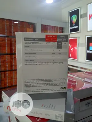 Microsoft Office Home And Business 2016 | Mac | Box