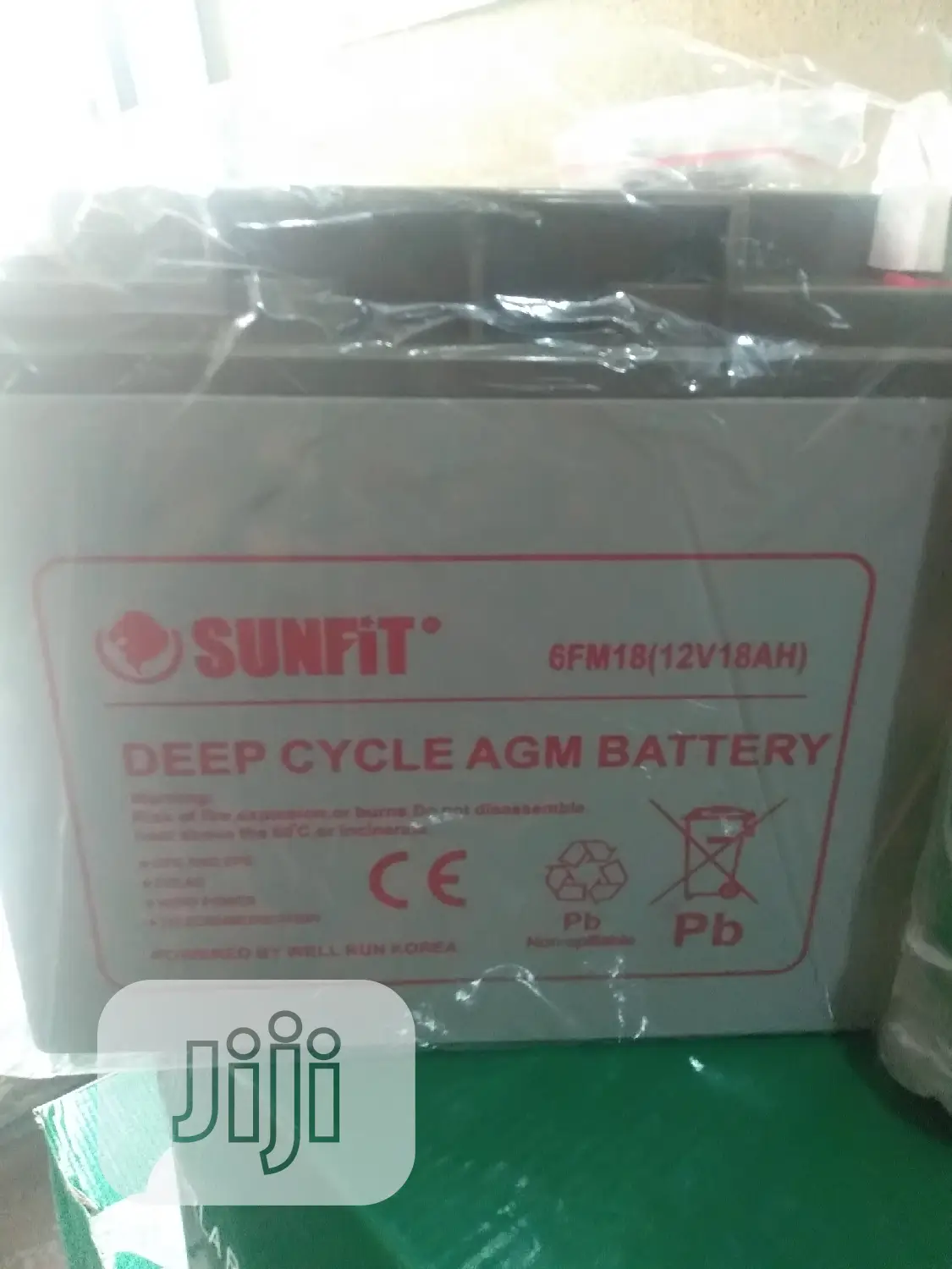Sunfit Battery 12v18ah