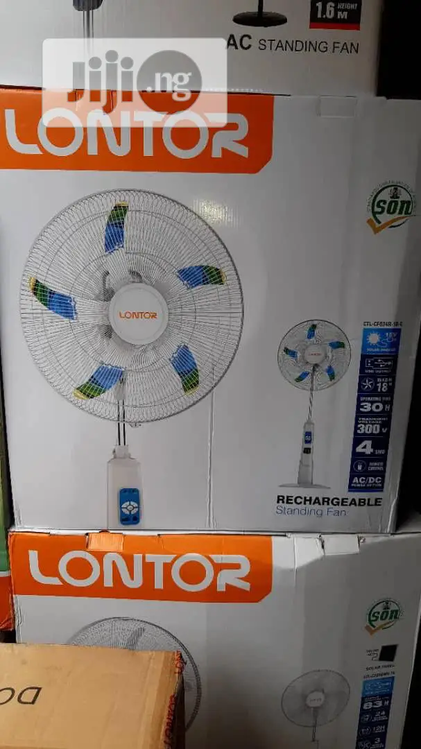 Quality 18" Rechargeable Fan