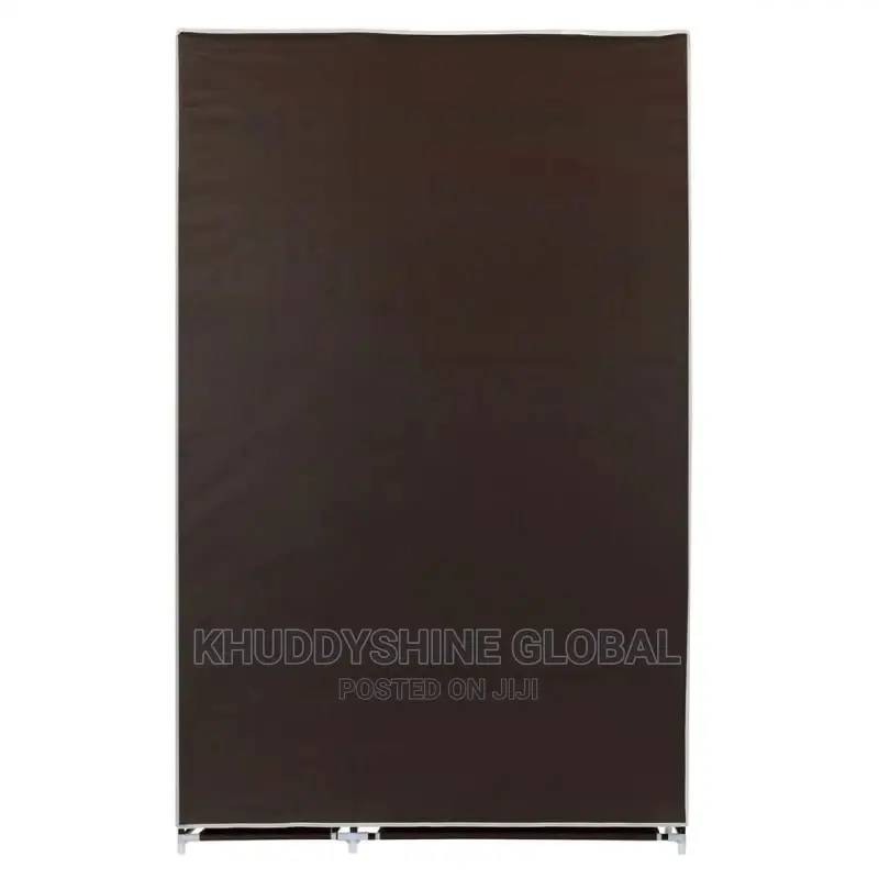 Fabric Wardrobe Brown