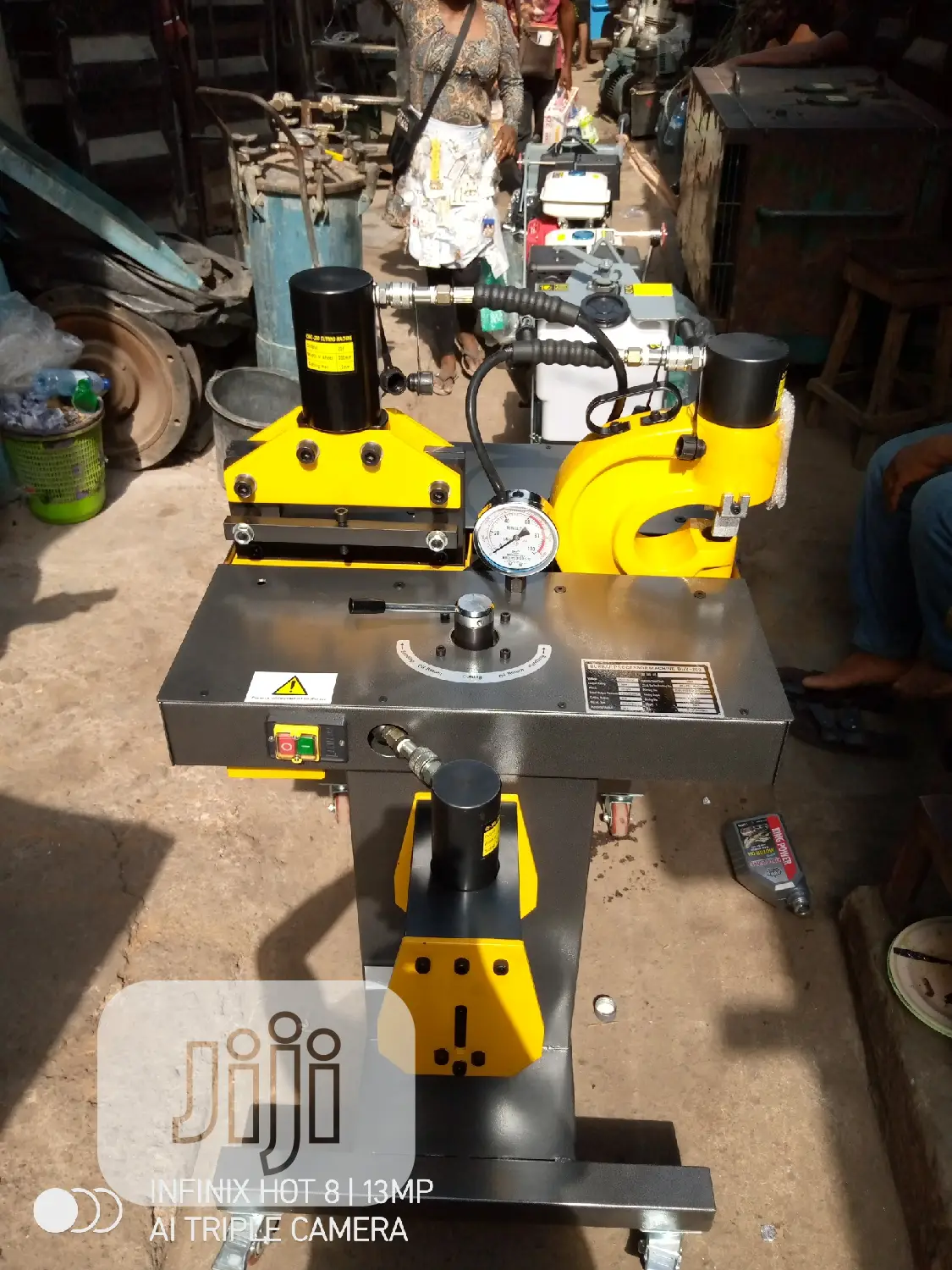3 in 1 Hydraulic Machine(Crimping, Bending and Punching)