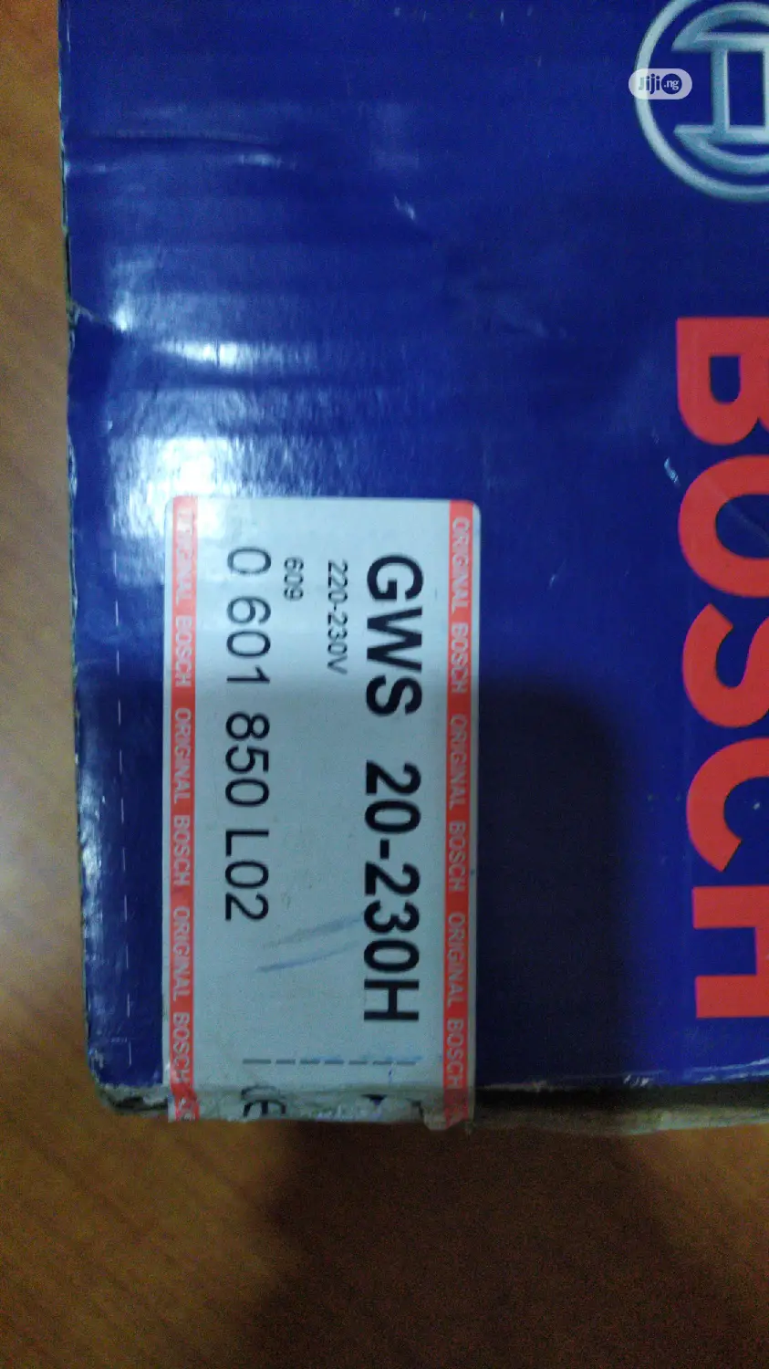 Bosch 9" Angle Grinder