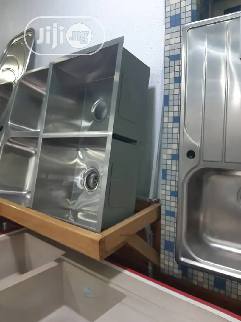 Double Kitchen Cabinet Sink