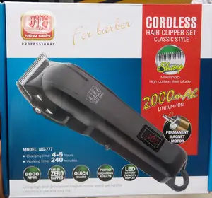 Like New Gain Rechargeable Hair Clipper, Led Battery Display