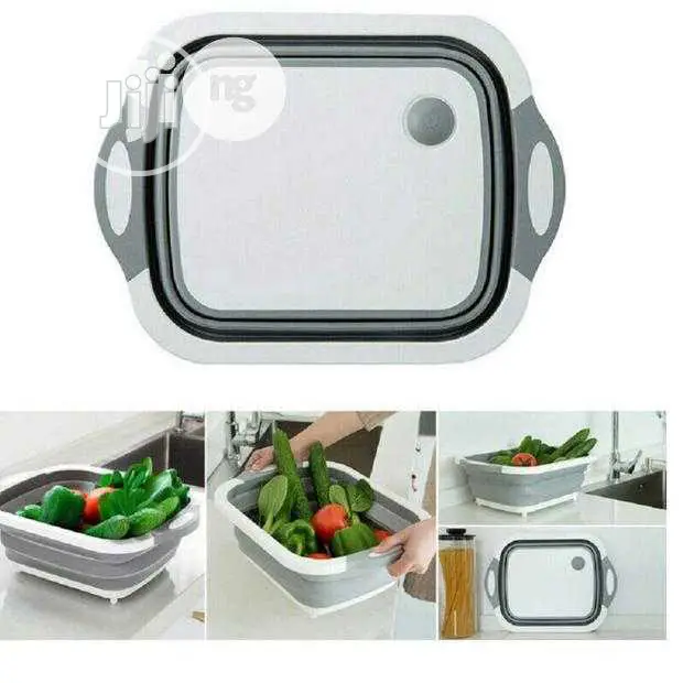 Foldable Kitchen Drainer Bowl Turned Tray
