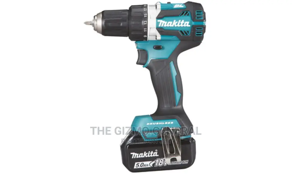 Powerful Cordless Drill With Brushless Engine, 2 Pcs 18V / 5.0ah
