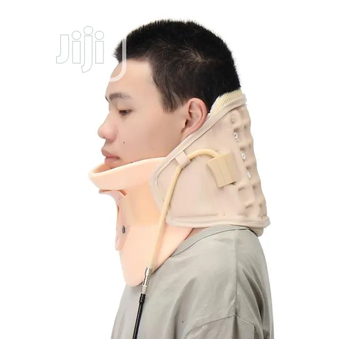 Brace Support Cervical Collar Air Traction Therapy Massager