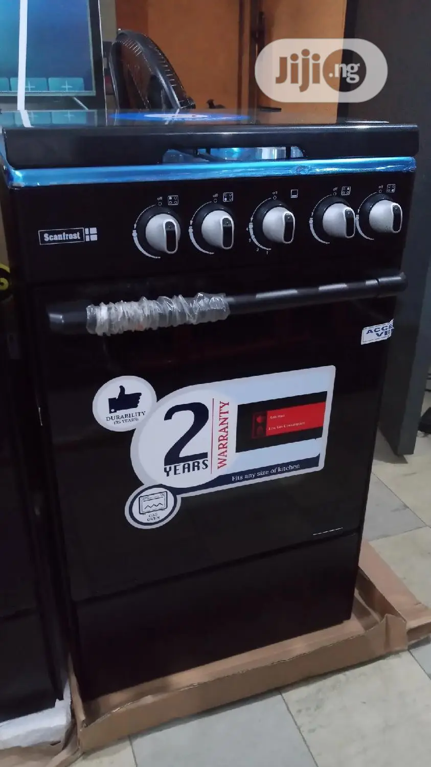 Scanfrost Standing Gas Cooker Sfc5402b
