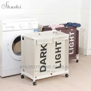 Laundry Basket Sorter With Lid Waterprectangular Storage Bin