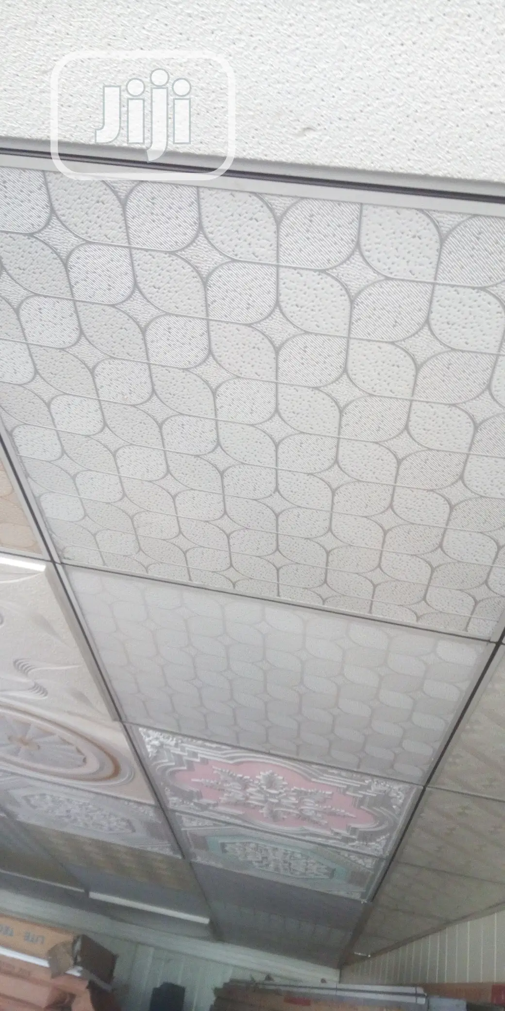 Dark Gray Suspended Ceiling
