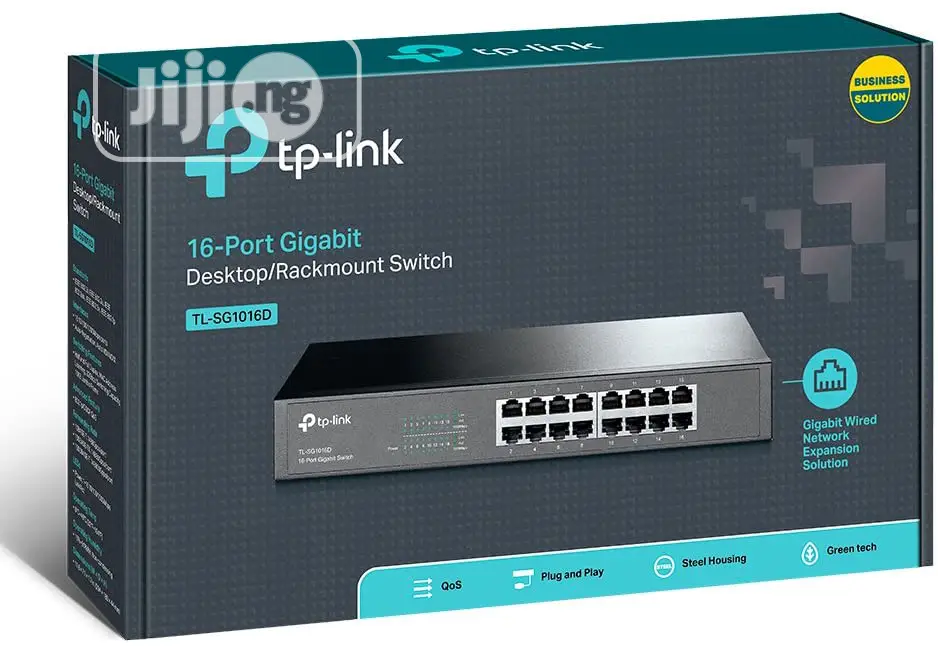 Tp-Link 16-Port Gigabit Desktop/Rackmount Switch