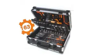 Mechanical Tool Box Suitcase With Assortment of 163 General