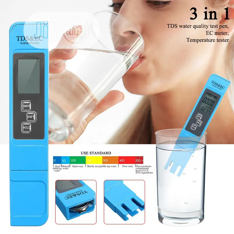 Digital TDS / EC / Temperature Meter