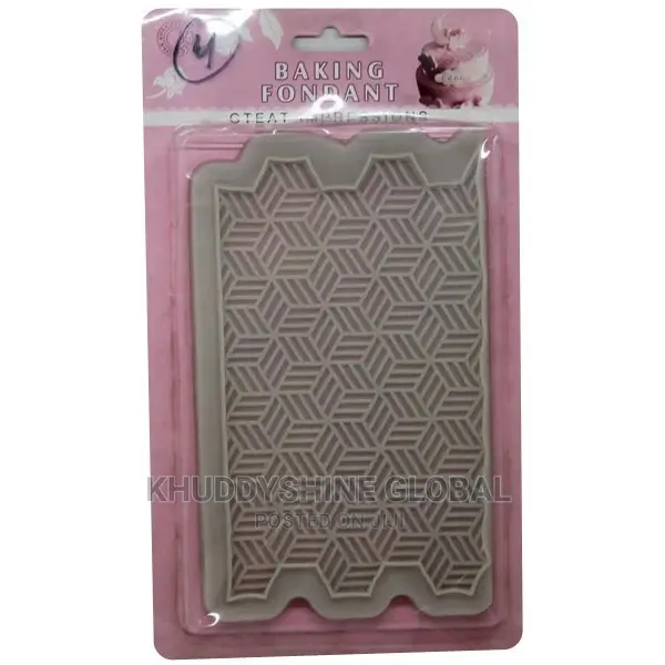 Silicon Fondant 3D Pattern Mold