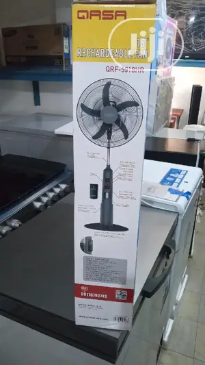 Qasa 18" Rechargeable Fan